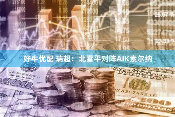 好牛优配 瑞超：北雪平对阵AIK索尔纳
